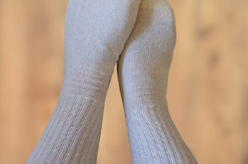 skarpety konopne, hemp socks.